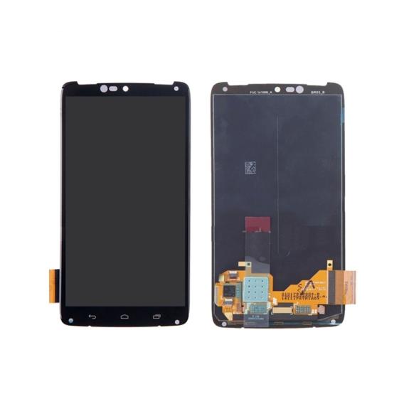 PANTALLA COMPLETA PARA MOTOROLA DROID TURBO NEGRO SIN MARCO