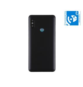 TAPA TRASERA PARA XIAOMI REDMI NOTE 5 PRO/AL DUAL CAM NEGRO