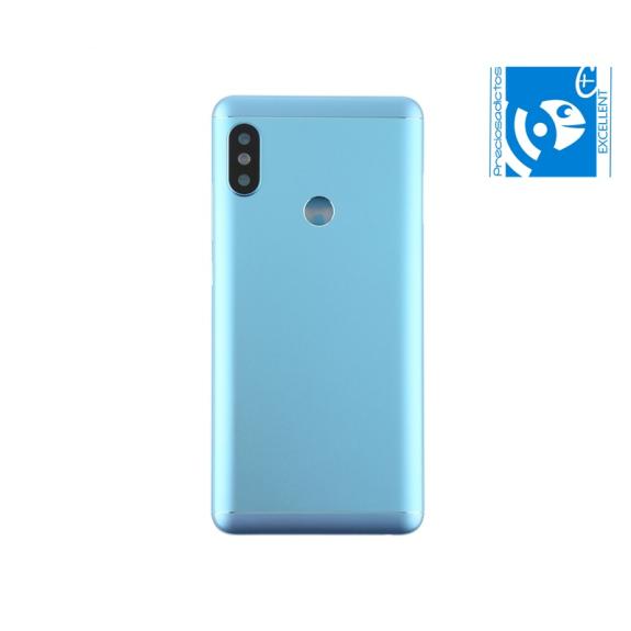 TAPA TRASERA PARA XIAOMI REDMI NOTE 5 PRO/AL DUAL CAM COLOR AZUL