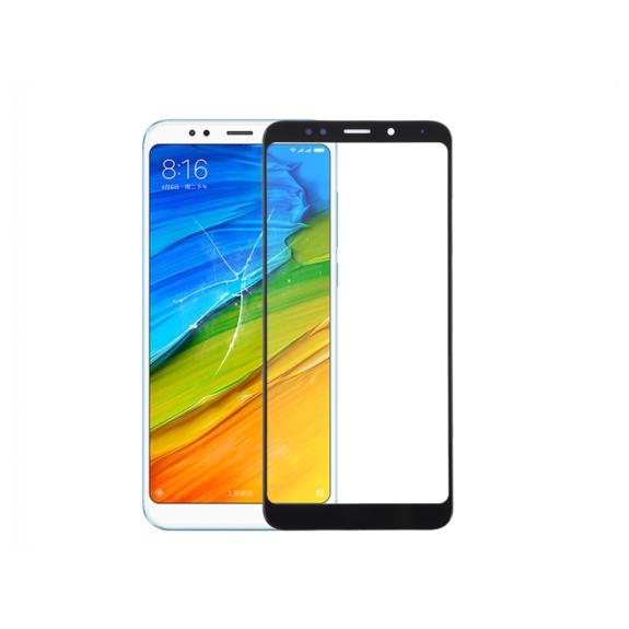 CRISTAL FRONTAL PARA XIAOMI REDMI NOTE 5 / REDMI 5 PLUS NEGRO