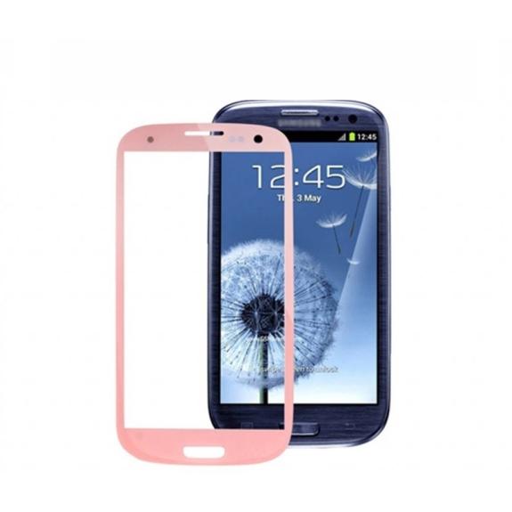 Cristal para Samsung Galaxy S3 rosa
