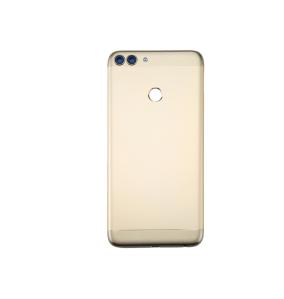 Tapa para Huawei P Smart / Enjoy 7S con embellecedor dorado