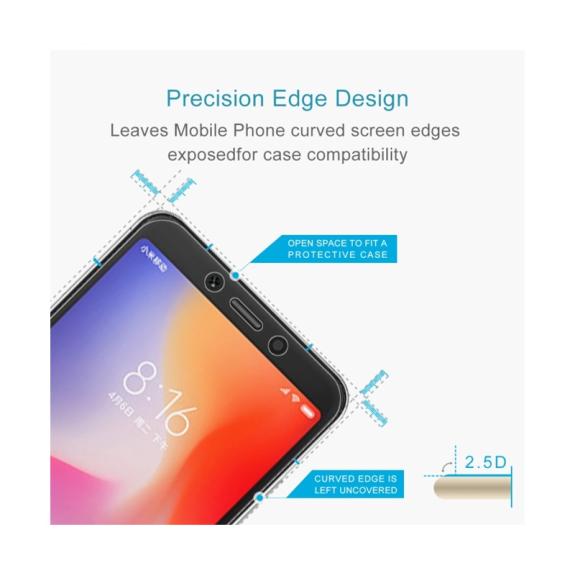 PROTECTOR DE PANTALLA CRISTAL TEMPLADO PARA XIAOMI REDMI 6
