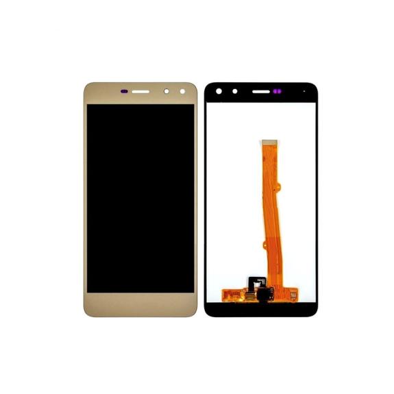 PANTALLA SIN MARCO PARA HUAWEI Y6 2017 / Y5 2017 DORADO