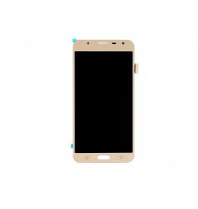 Pantalla para Samsung Galaxy J7 Neo / J7 Core dorado sin marco