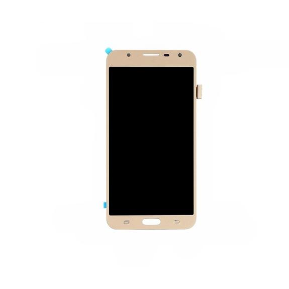 Pantalla para Samsung Galaxy J7 Neo / J7 Core dorado sin marco