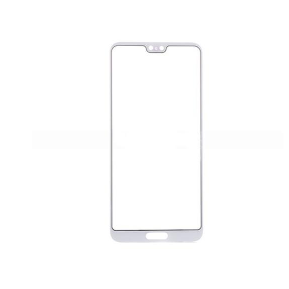 CRISTAL FRONTAL DE PANTALLA PARA HUAWEI P20 BLANCO