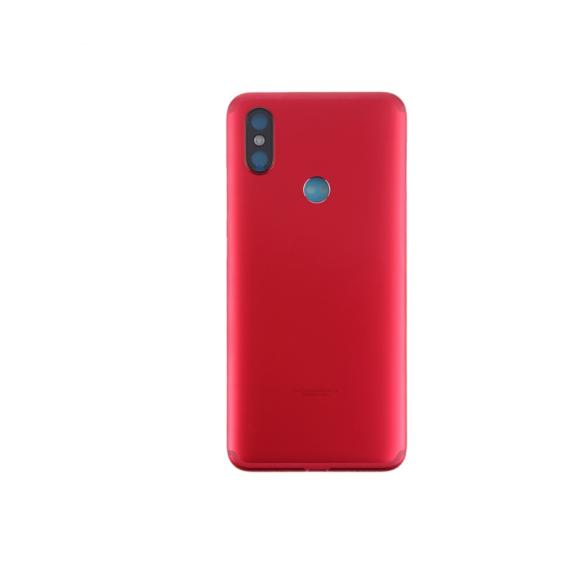 TAPA TRASERA CUBRE BATERIA PARA XIAOMI MI 6X / A2 ROJO