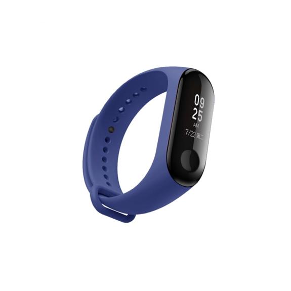 CORREA PULSERA PARA XIAOMI MI BAND 3 / 4 / 5 / 6 AZUL MARINO