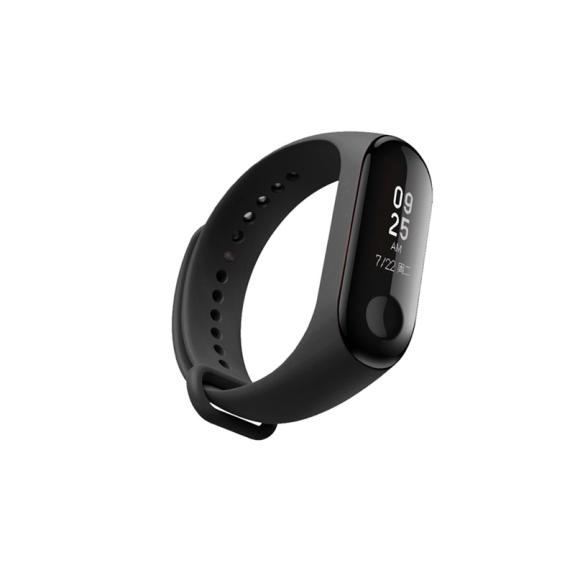 CORREA PULSERA PARA XIAOMI MI BAND 3 / 4 / 5 / 6 NEGRO