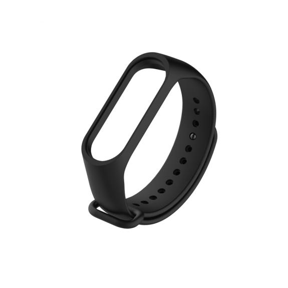 CORREA PULSERA PARA XIAOMI MI BAND 3 / 4 / 5 / 6 NEGRO