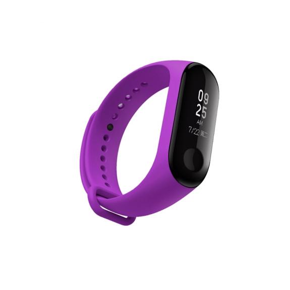 CORREA PULSERA PARA XIAOMI MI BAND 3 / 4 / 5 / 6 MORADO