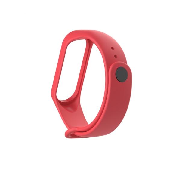 CORREA PULSERA PARA XIAOMI MI BAND 3 / 4 ROJO