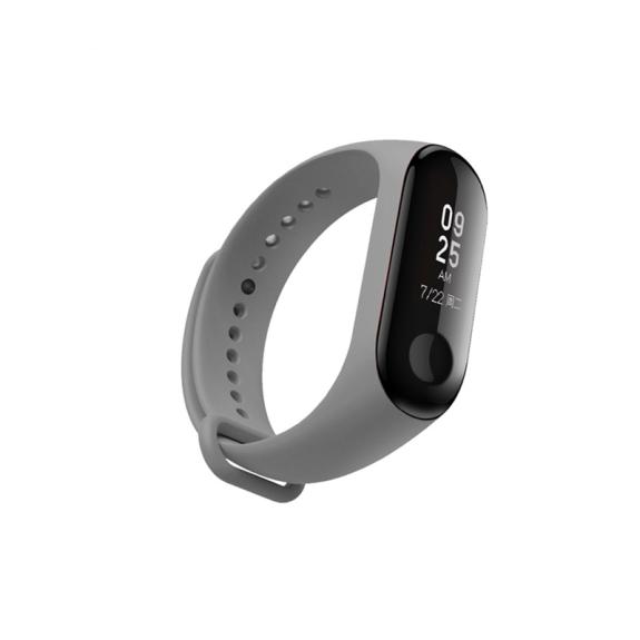 CORREA PULSERA PARA XIAOMI MI BAND 3 / 4 / 5 / 6 GRIS