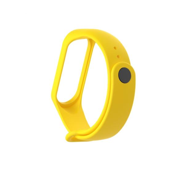 CORREA PULSERA PARA XIAOMI MI BAND 3 / 4 AMARILLO