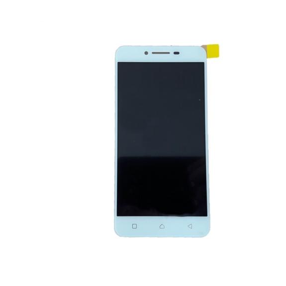 PANTALLA LCD COMPLETA PARA LENOVO K5 PLUS BLANCO SIN MARCO