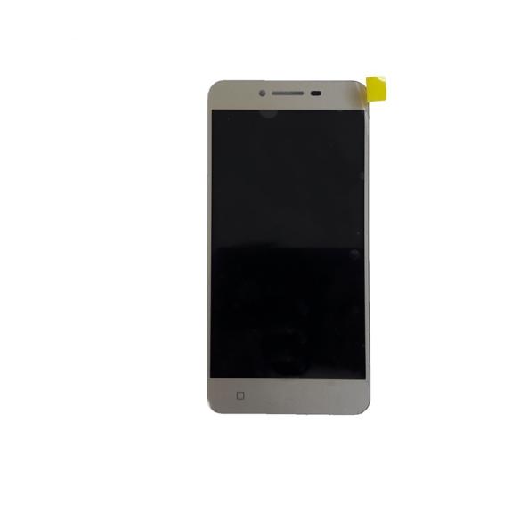 PANTALLA LCD COMPLETA PARA LENOVO K5 PLUS DORADO SIN MARCO