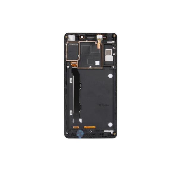 PANTALLA TACTIL LCD COMPLETA PARA LENOVO A7000 NEGRO CON MARCO