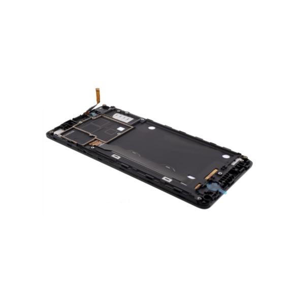 PANTALLA TACTIL LCD COMPLETA PARA LENOVO A7000 NEGRO CON MARCO