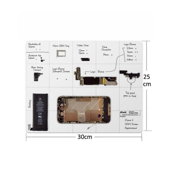 Alfombrilla Magnética para Reparaciones - 300x250mm