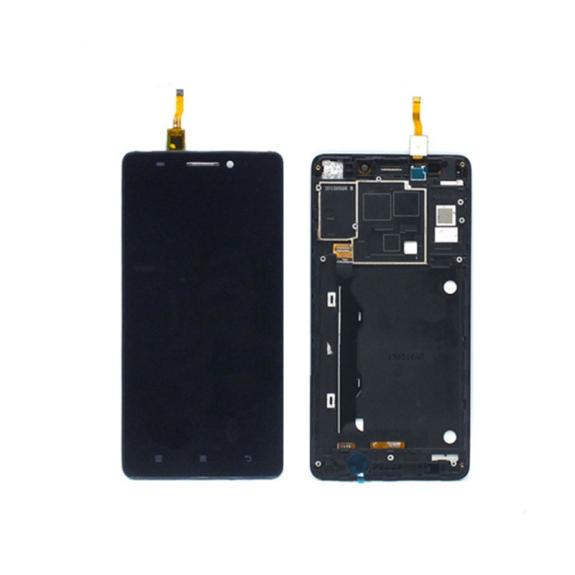 PANTALLA TACTIL LCD COMPLETA PARA LENOVO K3 NOTE NEGRO CON MARCO