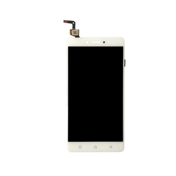 PANTALLA LCD COMPLETA PARA LENOVO K6 NOTE BLANCO SIN MARCO