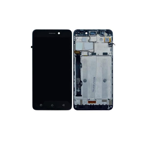 PANTALLA COMPLETA PARA LENOVO K6 POWER / K6 NEGRO CON MARCO