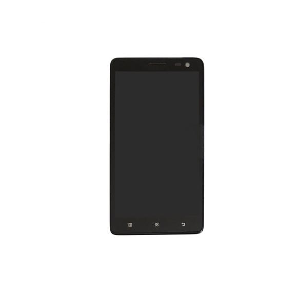 PANTALLA TACTIL LCD COMPLETA PARA LENOVO S856 NEGRO CON MARCO