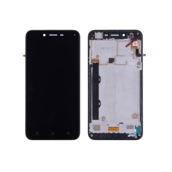 PANTALLA LCD COMPLETA PARA LENOVO VIBE K5 PLUS NEGRO CON MARCO