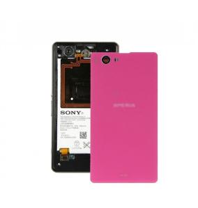 TAPA TRASERA  PARA SONY XPERIA Z1 MINI COLOR ROSA