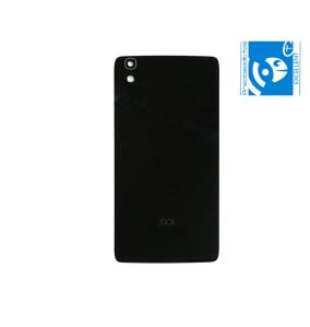 TAPA TRASERA CUBRE BATERIA PARA ALCATEL IDOL 4 NEGRO