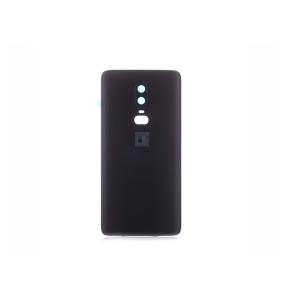 TAPA TRASERA CUBRE BATERIA PARA ONEPLUS 6 MIDNIGHT NEGRO