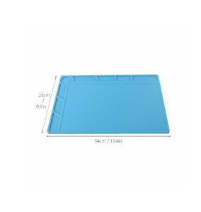 Thermal insulation pad template for repairs