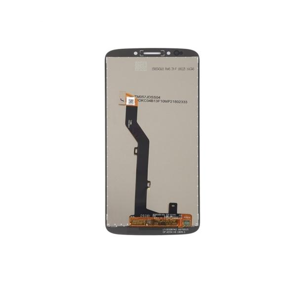 PANTALLA LCD COMPLETA PARA MOTOROLA MOTO E5 NEGRO SIN MARCO