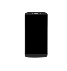 PANTALLA LCD COMPLETA PARA MOTOROLA MOTO E5 NEGRO SIN MARCO