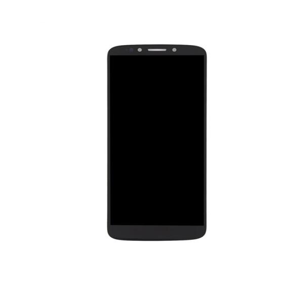 PANTALLA LCD COMPLETA PARA MOTOROLA MOTO E5 NEGRO SIN MARCO