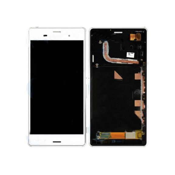 PANTALLA CON MARCO PARA SONY XPERIA Z3 BLANCO (DUAL SIM)