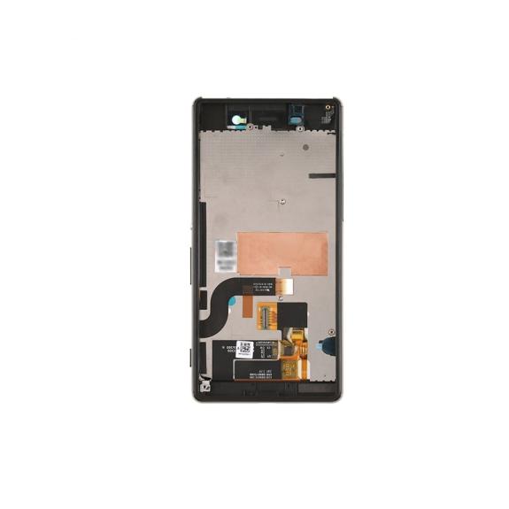 PANTALLA TACTIL LCD COMPLETA PARA SONY XPERIA M5 NEGRO CON MARCO