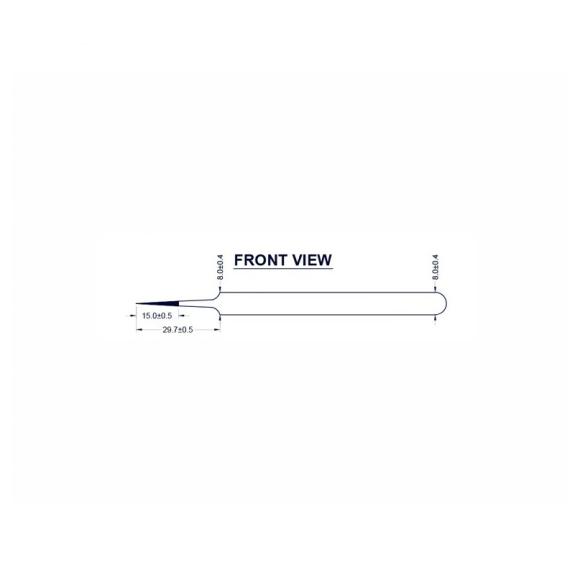 Pinzas de Punta Extrafina JBC 8002131 (5-SA)