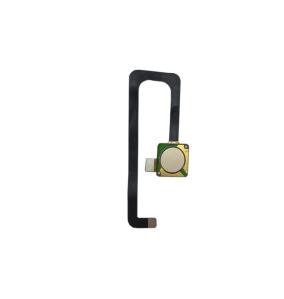 CABLE FLEX BOTON HOME CON FINGERPRINT PARA ZTE BLADE A910 DORADO