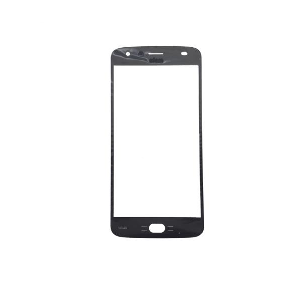 CRISTAL FRONTAL DE PANTALLA PARA MOTOROLA MOTO Z2 PLAY NEGRO