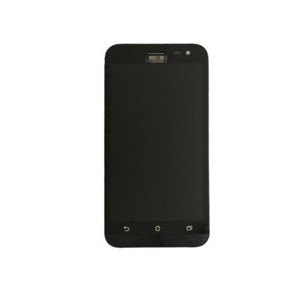 PANTALLA COMPLETA PARA ASUS ZENFONE 2 LASER NEGRO CON MARCO