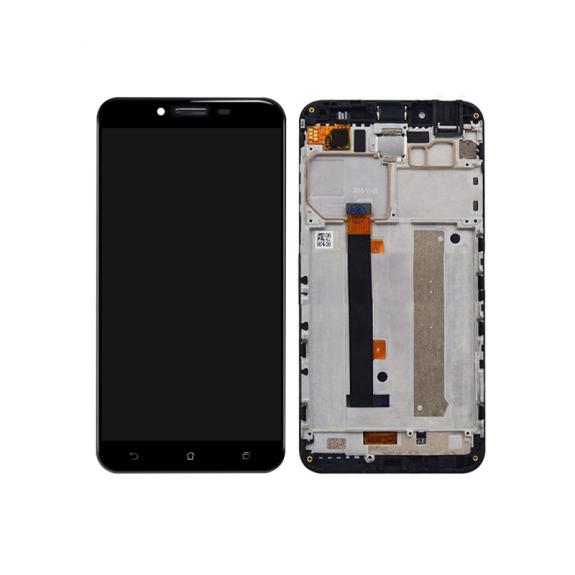 PANTALLA LCD COMPLETA PARA ASUS ZENFONE 3 MAX NEGRO CON MARCO