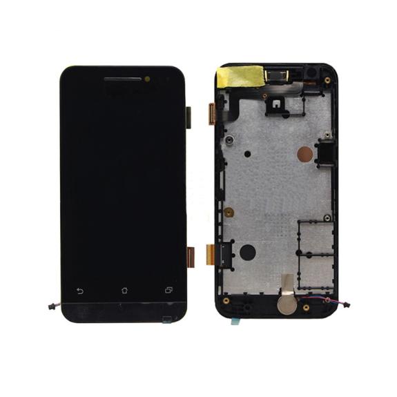 PANTALLA TACTIL LCD COMPLETA PARA ASUS ZENFONE 4 NEGRO CON MARCO