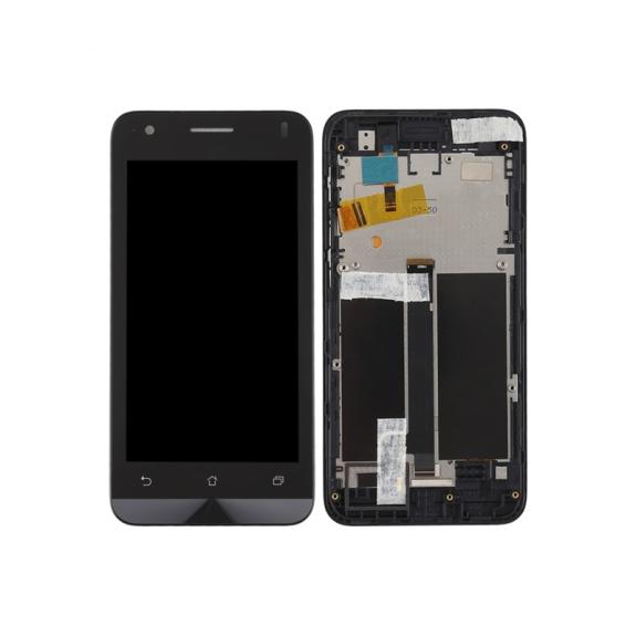 PANTALLA TACTIL LCD COMPLETA PARA ASUS ZENFONE C NEGRO CON MARCO