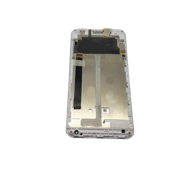 PANTALLA TACTIL LCD COMPLETA PARA LENOVO VIBE C BLANCO CON MARCO