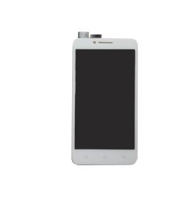 PANTALLA TACTIL LCD COMPLETA PARA LENOVO VIBE C BLANCO CON MARCO