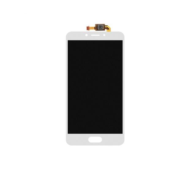 PANTALLA TACTIL LCD COMPLETA PARA MEIZU M5C BLANCO CON MARCO