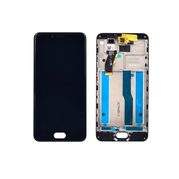 PANTALLA TACTIL LCD COMPLETA PARA MEIZU M5S NEGRO CON MARCO