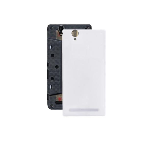 TAPA TRASERA CUBRE BATERIA PARA SONY XPERIA T2 ULTRA BLANCO